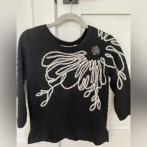 Anthropologie Field Flower sweater